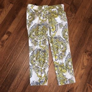 Ann Taylor Carnegie crop pants